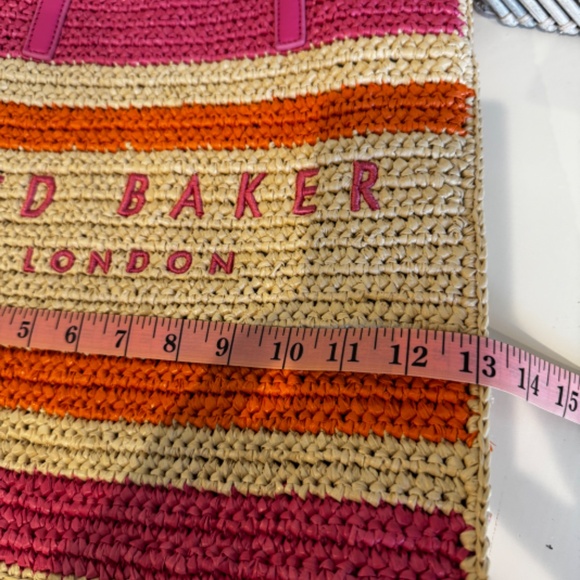 TED BAKER WOVWN TOTE BAG - Picture 9 of 9
